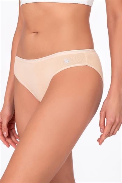 Kadın Pamuklu Modal Slip Külot | Ten K23924