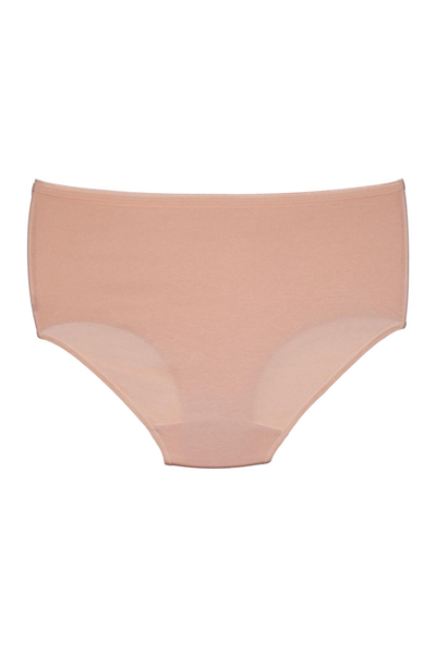 Kadın Pamuklu Yüksel Bel Modal Külot | Ten 1851