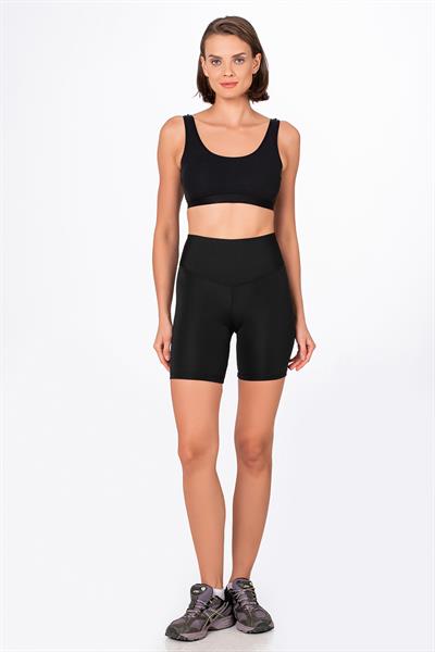 Kadın Şort Tayt | Siyah