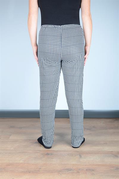 Kadın Süet Pijama Tek Alt | Kırmızı Siyah