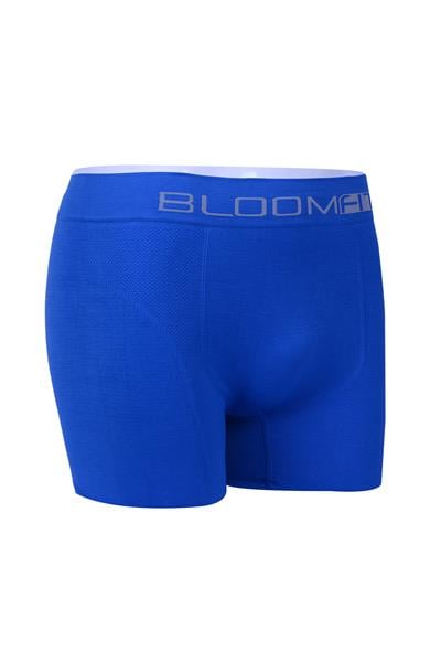 Erkek Dikişsiz Boxer | Saks Mavi Blm 