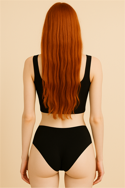 Lazer Kesim Bato Külot | Siyah  2851