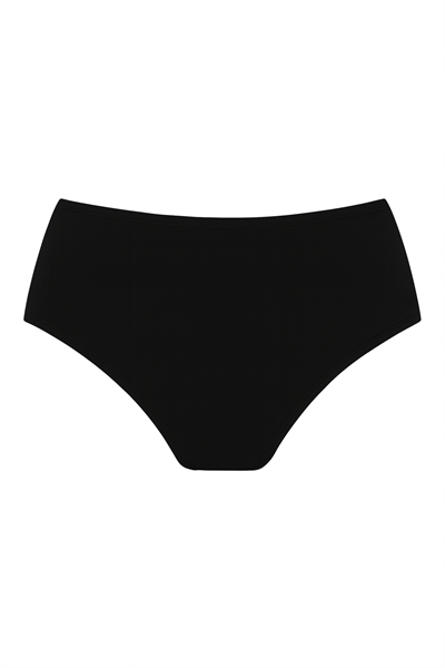 Lazer Kesim Slip Külot | Siyah 2850