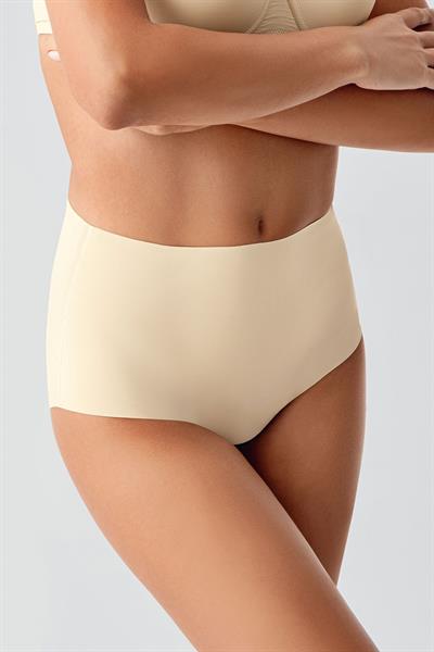 Lazer Kesim Yüksek Bel Bato | Ten 9201