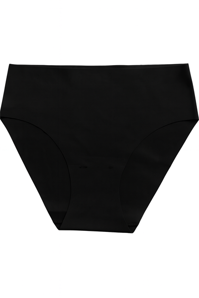 Pamuklu Lazer Kesim Bato Külot | Siyah 0405