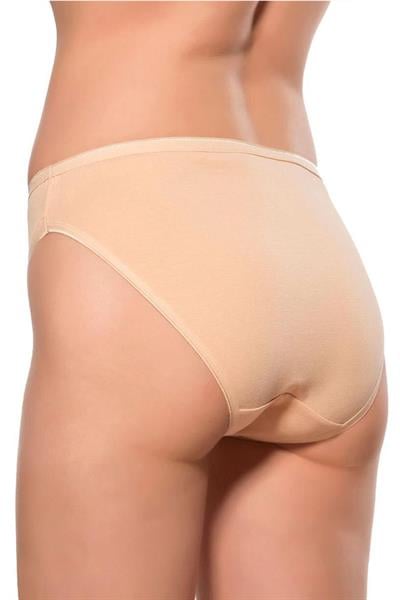 Pamuklu Likralı Süprem Slip Külot | Ten K6120