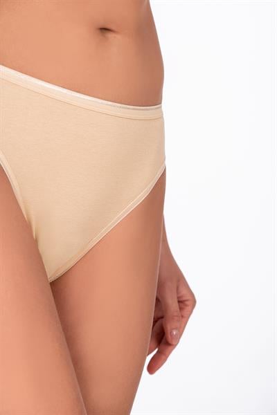 Pamuklu Likralı Süprem Slip Külot | Ten K6120