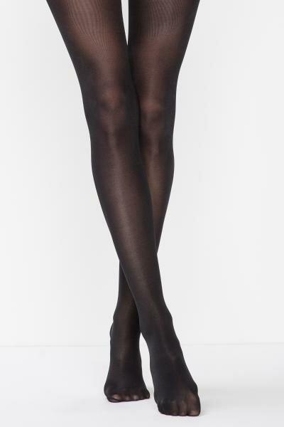 Micro 70 Saten Külotlu Çorap Siyah