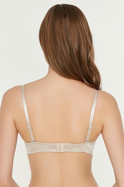 Çıkarılabilir Askılı Destekli Straplez Sütyen | Ten 7055