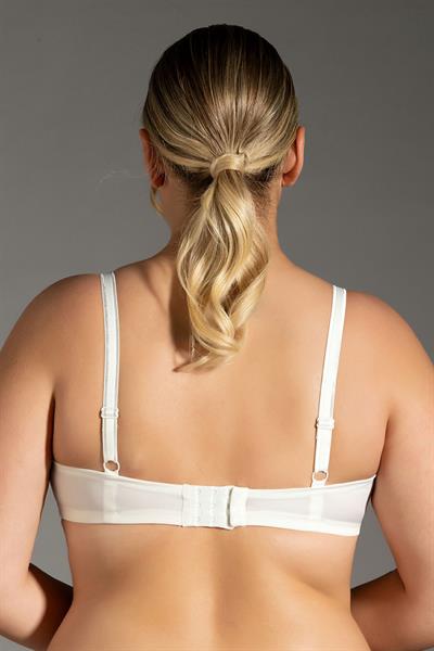 Dantel Detay C Kap Toparlayıcı Sütyen | Ekru 2302