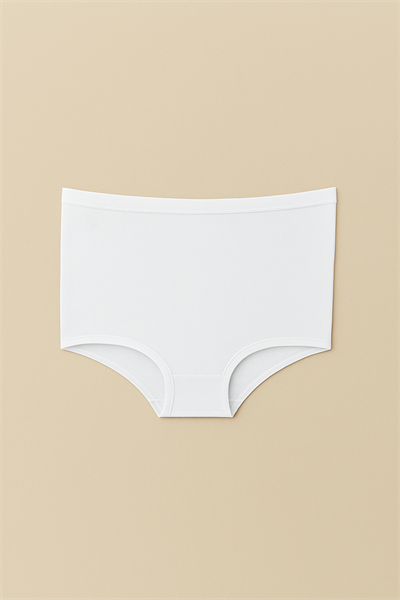 Yüksek Bel Toparlayıcı Modal Külot | Beyaz  4364