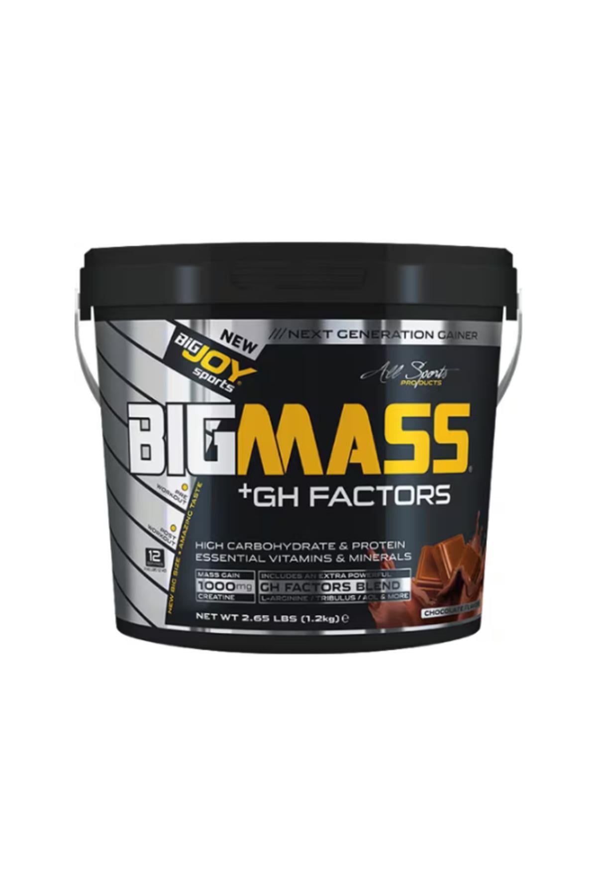 Bigmass Gainer 1.2 KG 12 Servis Çikolata