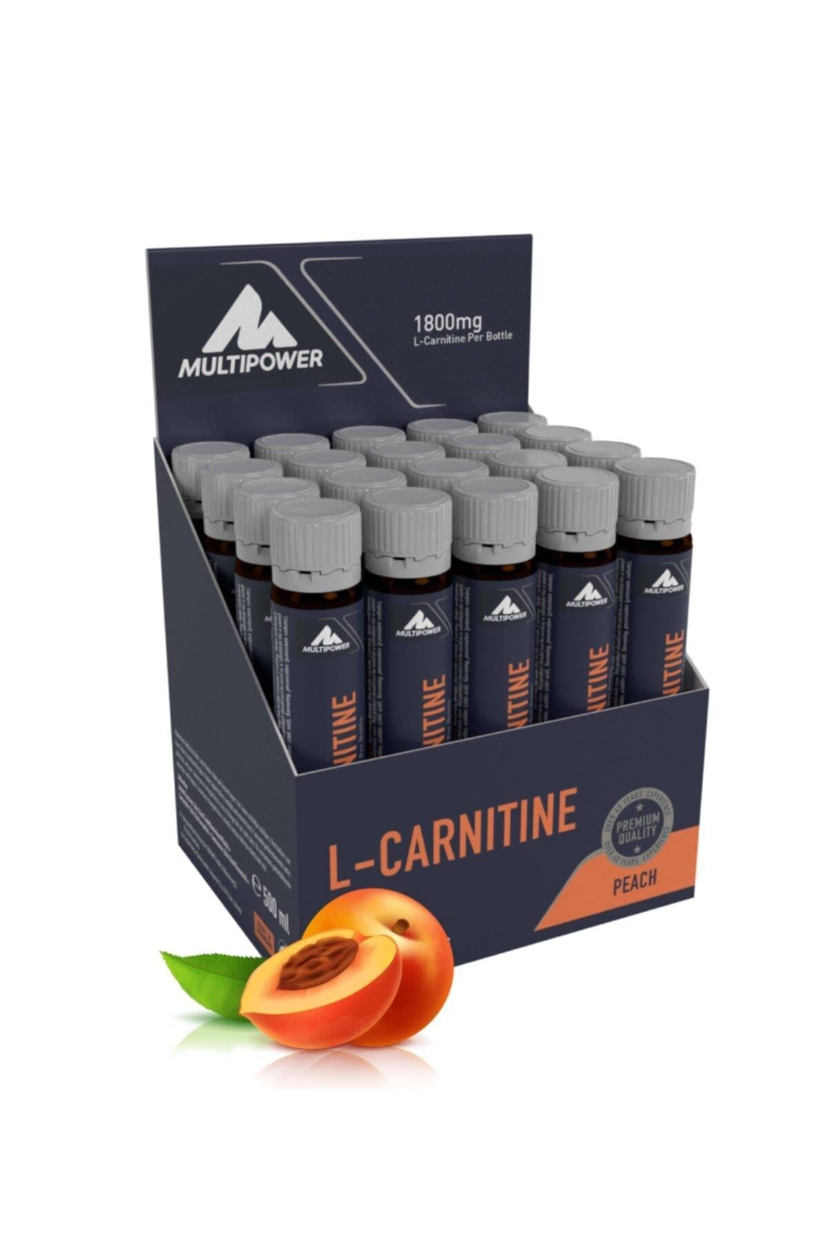 L-carnitine Liquid 20x25 Ml Şeftali Aromalı