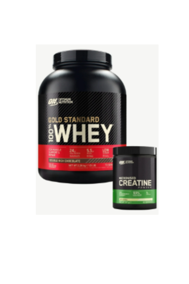 Optimum Nutrition Whey Protein 2,26 Kg + Micronised Creatine 317 Gr Set