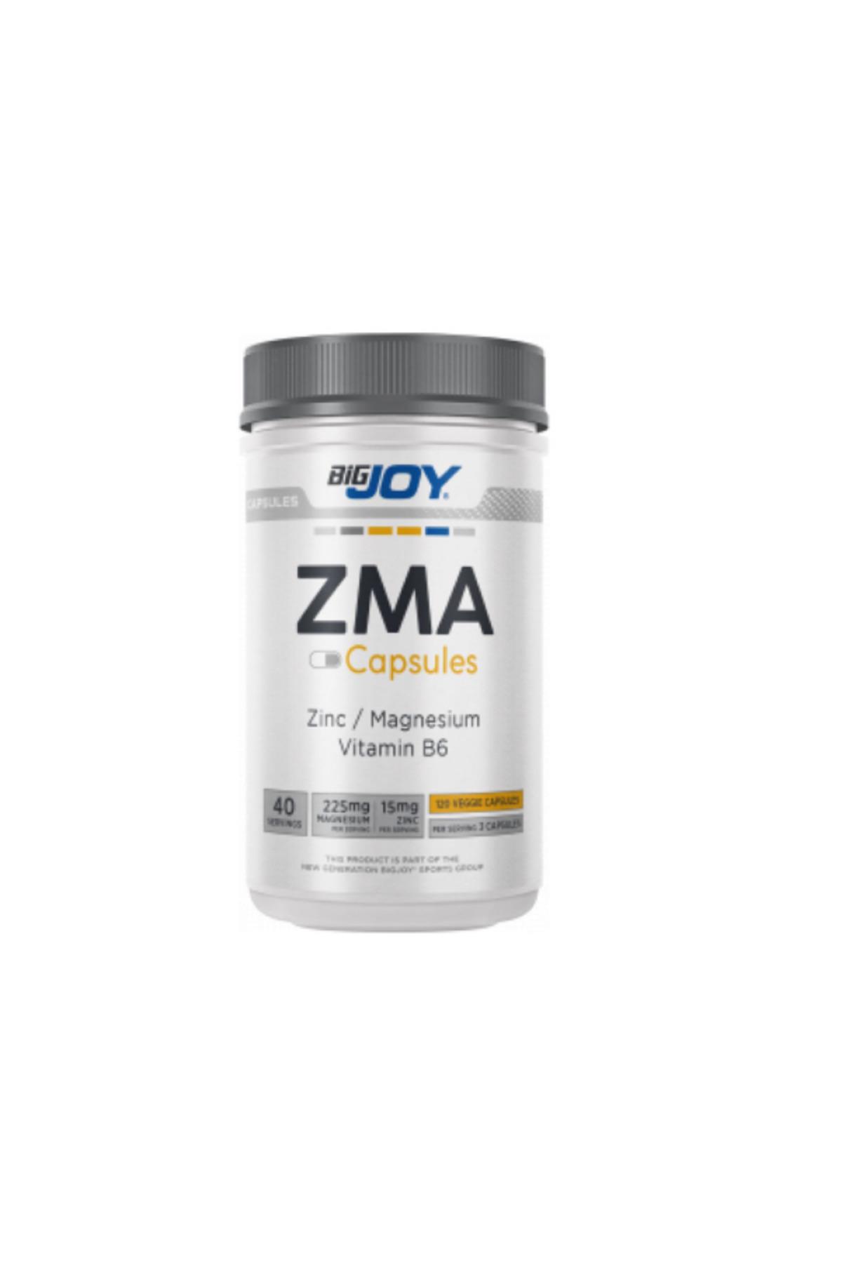 ZMA 120 Kapsül Zinc Magnezyum B6 Vitamini Etkili