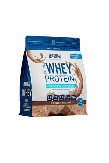 Applied Nutrition Critical Whey Protein 900 Gr Chocolate Milkshake – 30 Servis