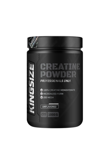 Kingsize Creatine Powder 1000 Gr Aromasız – 200 Servis