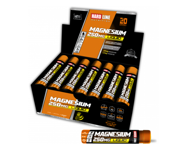 Magnesium Liquid 250 Mg 20 Adet (30 Ml)
