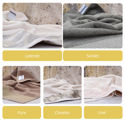 %100 Pamuk 10lu Set El Havlusu (50x90 cm)