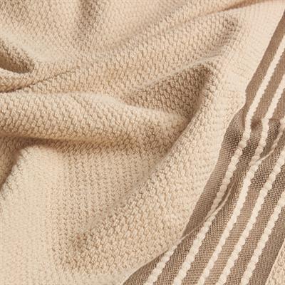 %100 Pamuk Border Bukle Banyo Havlusu (70x140 cm)