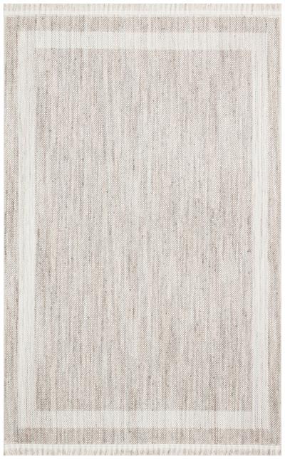 Cozy Bordür Gri: Modern Örgü Dokuma, Makine Halısı