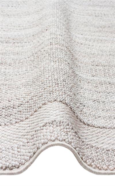 Cozy Bordür Gri: Modern Örgü Dokuma, Makine Halısı