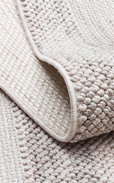 Cozy Bordür Gri: Modern Örgü Dokuma, Makine Halısı