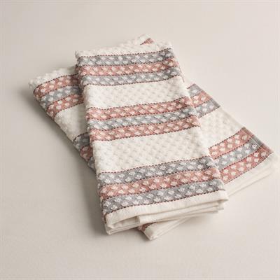 %100 Pamuk Delüx Mutfak Havlusu 2li Set (40x60 cm)