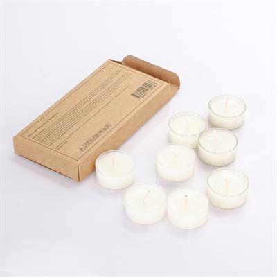 Kokulu 8li Tealight Mum - Amber