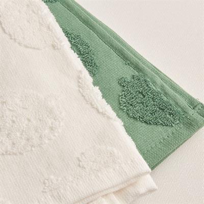 %100 Pamuk Maison Jakarlı Mutfak Havlusu 2li Set (40x60 cm)