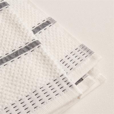 %100 Pamuk Zebra Mutfak Havlusu 2li Set(40x60 cm)