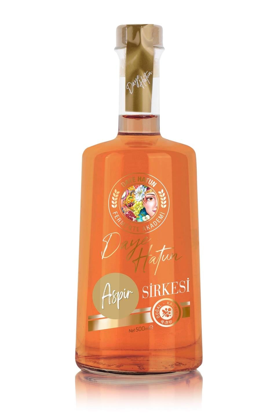 Aspir Sirkesi / Safflower Vinegar (doğal Fermente Canlı Sirke / Naturally