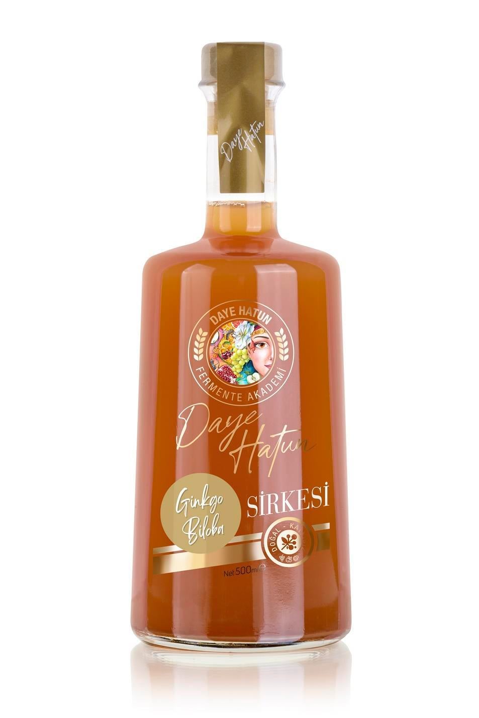 Matcha Sirkesi/Matcha Vinegar (Doğal Fermente Canlı Sirke / Naturally Fermented / 500 mL)