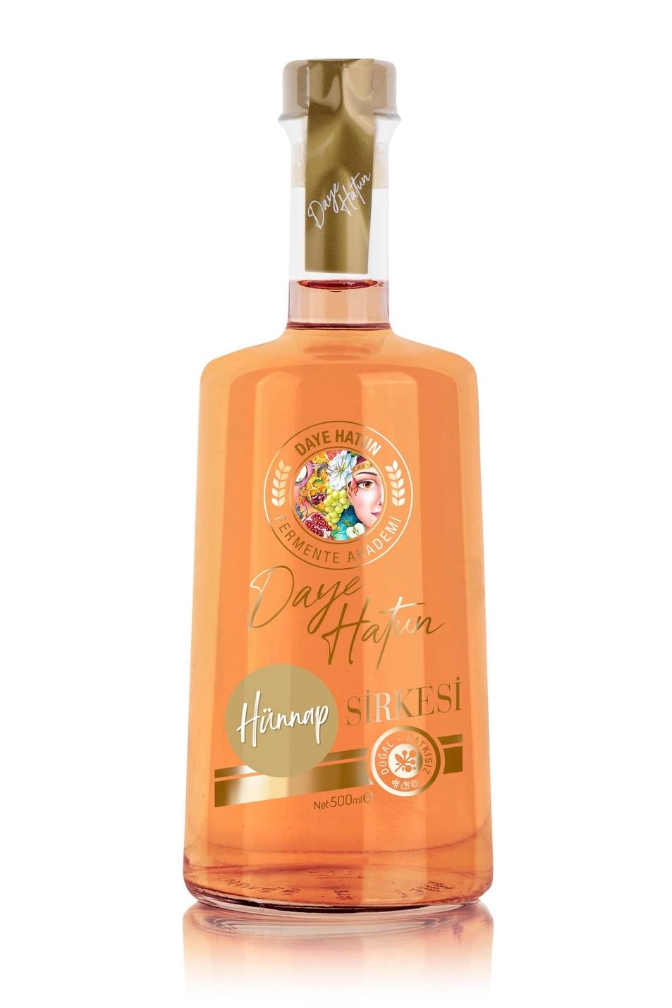 Hünnap Sirkesi / Jujube Vinegar (Doğal Fermente Canlı Sirke / Naturally Fermented / 500 Ml)
