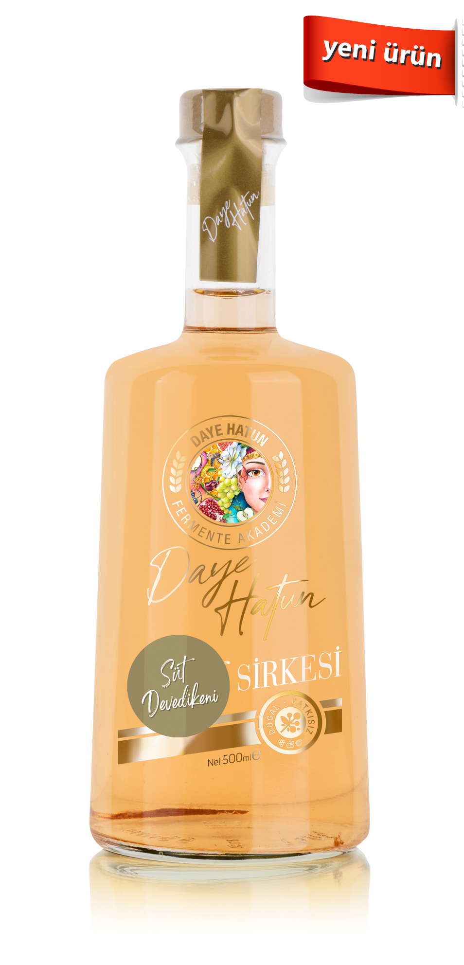 Süt Devedikeni Sirkesi / Milk Thistle Vinegar (doğal Fer Canlı Sirke / Nat. Ferm. / 500 Ml)