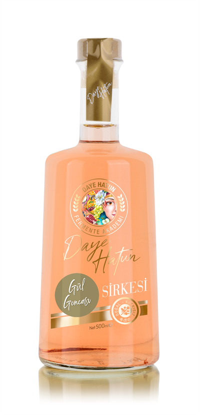 Gül Goncası Sirkesi / Rosebud Vinegar (doğal Fer Canlı Sirke / Nat. Ferm. / 500 Ml)