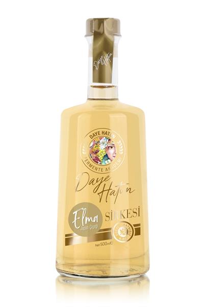 Japon Çiçek Elma Sirkesi / Crab Apple Cider Vinegar (Doğal Fermente Canlı Sirke / Naturally Fermented / 500 Ml)