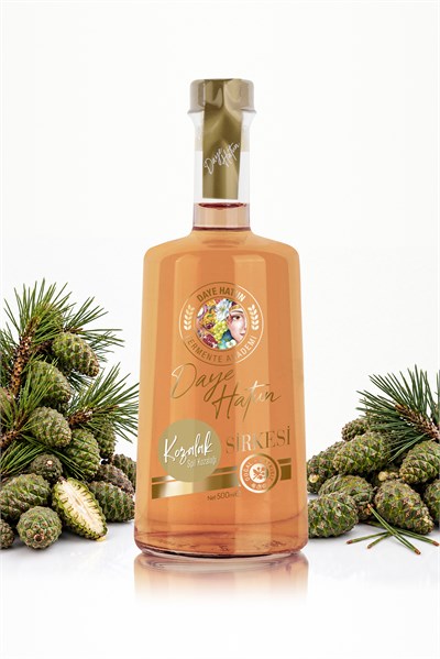Spil Kozalağı Sirkesi / Pine Cone Vinegar (Doğal Fermente Canlı Sirke / Nat. Fermented / 500 mL)