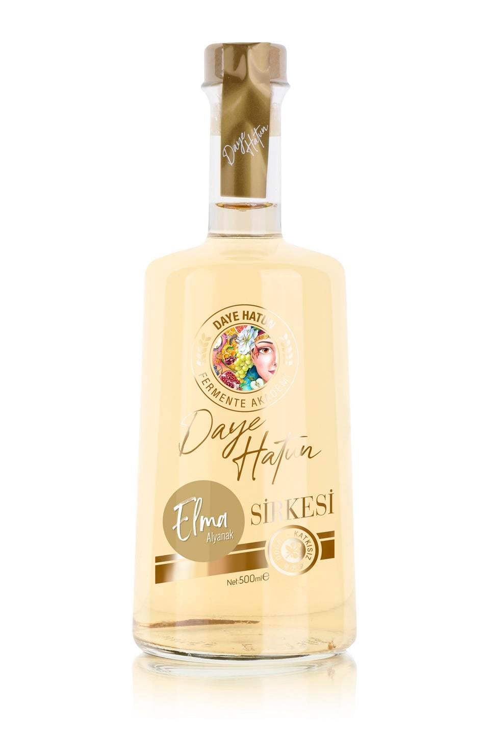 Alyanak Elma Sirkesi / Apple Cider Vinegar (Doğal Fermente Canlı Sirke / Naturally Fermented / 500 Ml)