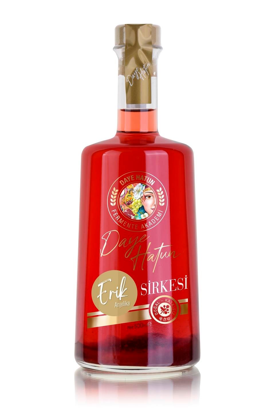 Anjelika Erik Sirkesi / Angeleno Plum Vinegar (Doğal Fermente Canlı Sirke/ Nat. Ferm./500 Ml)