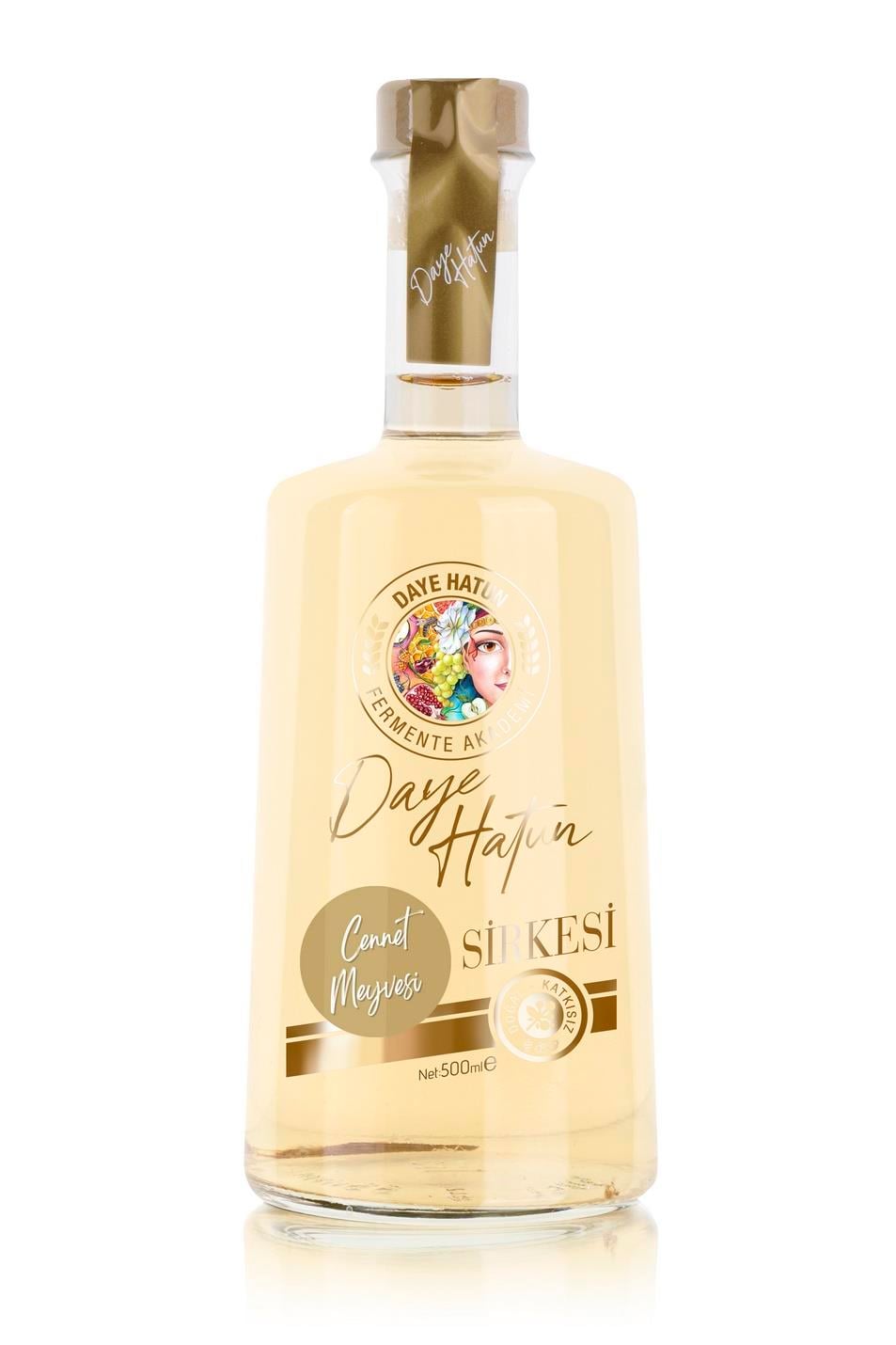 Cennet Meyvesi Sirkesi / Persimmon Vinegar (Doğal Fermente Canlı Sirke / 500 Ml)