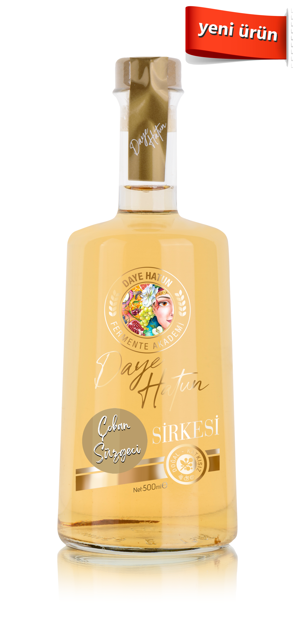 Çoban Süzgeci (Yoğurt Otu, Yapışkan Otu) Sirkesi/Cleavers (Galium Aparine) Vinegar (500 Ml)