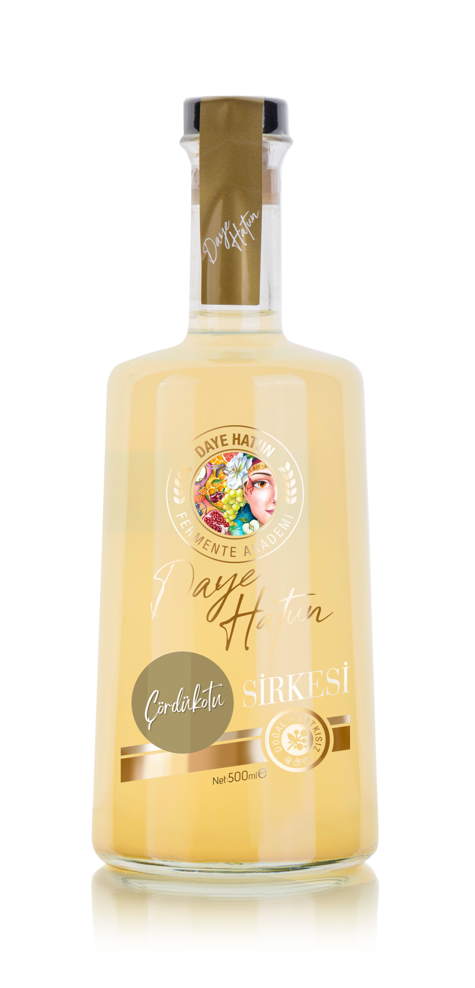 Çördükotu Sirkesi / Hyssop Vinegar (doğal Fermente Canlı Sirke / Naturally Fermented / 500 Ml)