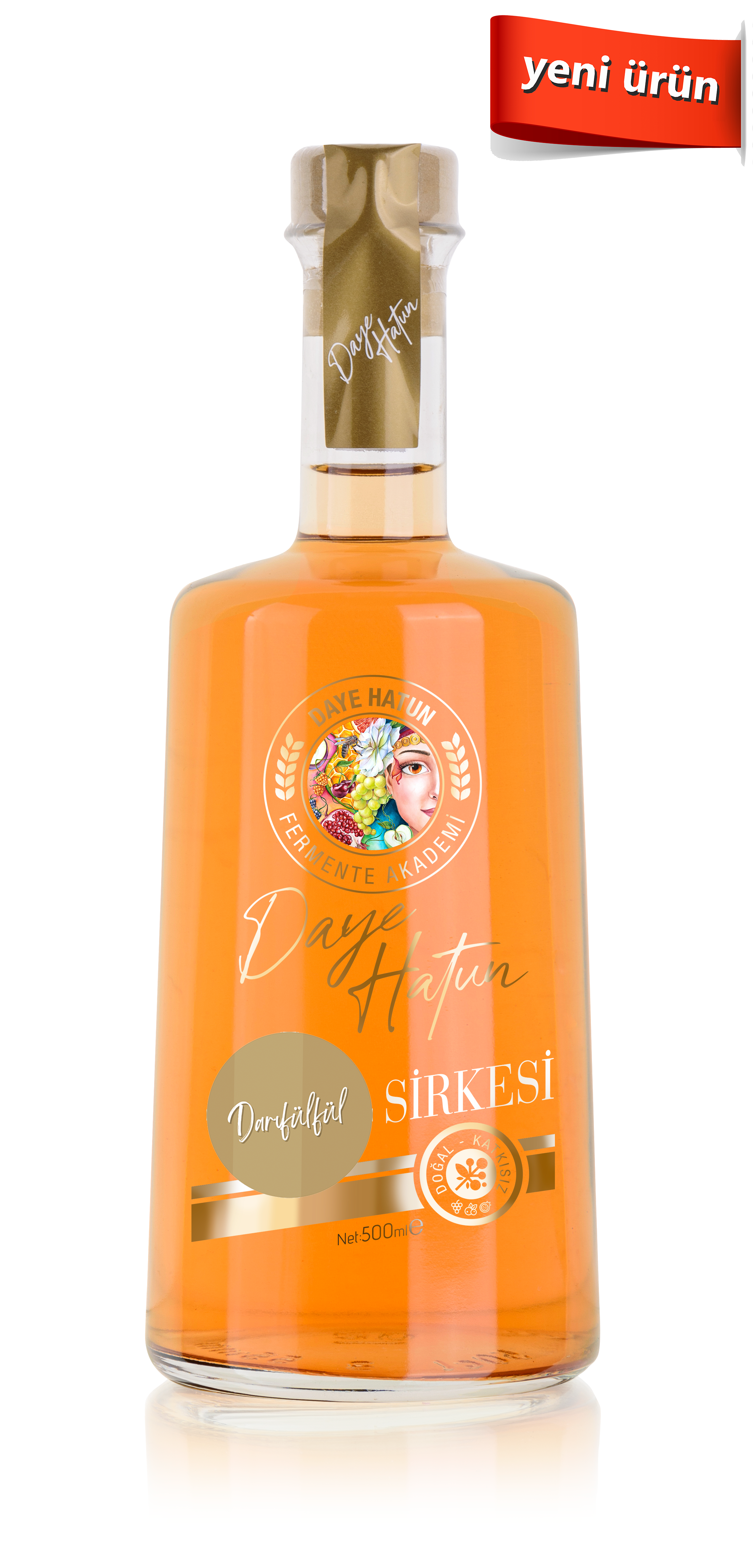 Darıfülfül Sirkesi / Piper Longum Vinegar (Doğal Fermente Canlı Sirke / Nat. Ferm./ 500 ml)