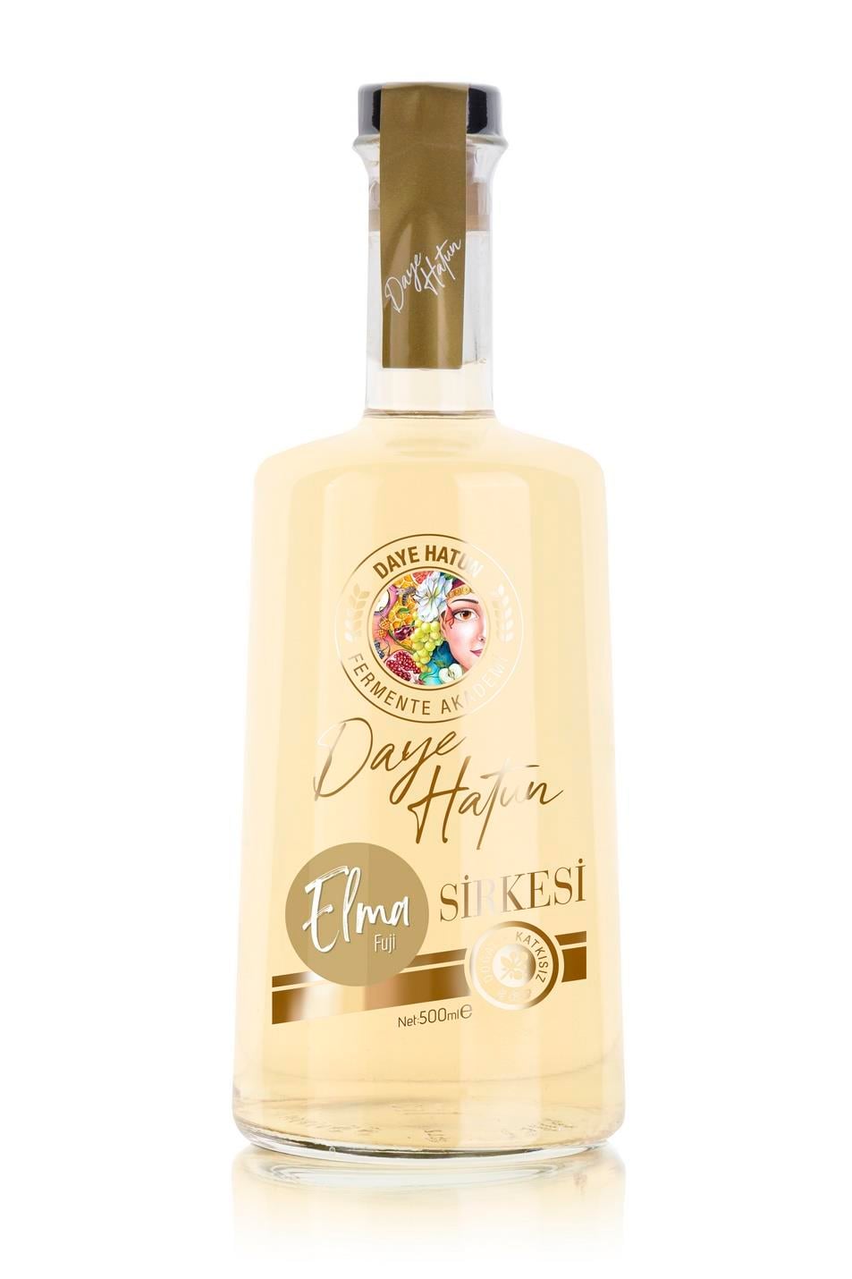 Fuji Elma Sirkesi / Apple Cider Vinegar (Doğal Fermente Canlı Sirke / Naturally Fermented / 500 Ml)