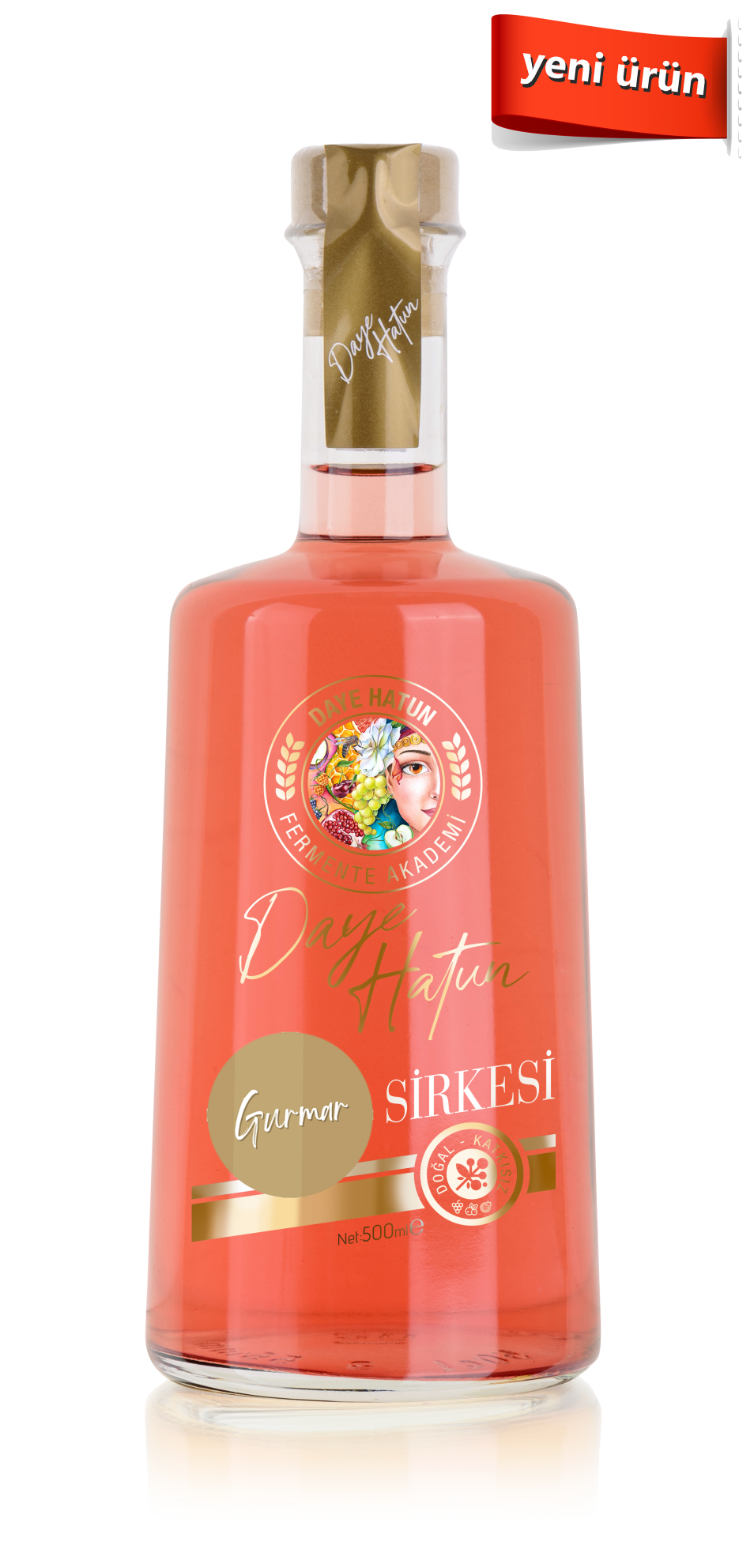 Gurmar Sirkesi /gymnema Sylvestre Vinegar (doğal Fermente Canlı Sirke / Natural Fermented / 500 Ml)
