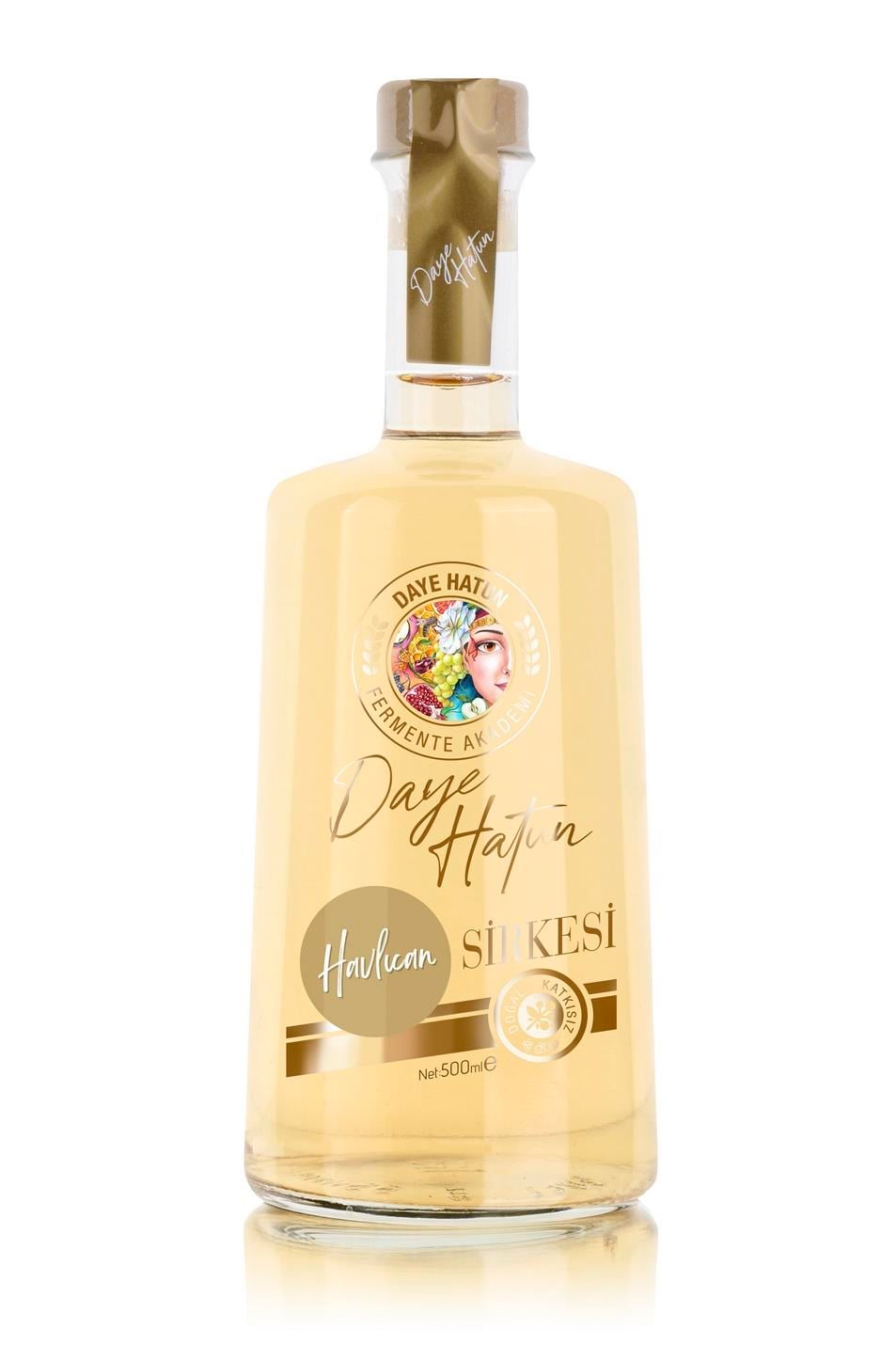 Havlıcan Sirkesi / Galangal Vinegar (Doğal Fermente Canlı Sirke / Naturally Fermented / 500 Ml)