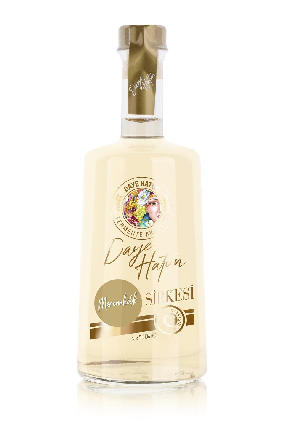 Mercanköşk Sirkesi / Marjoram Vinegar (Doğal Fermente Canlı Sirke / Naturally Fermented / 500 Ml)