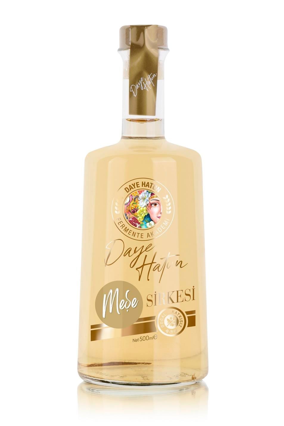 Meşe Sirkesi / French Oak Vinegar (doğal Fermente Canlı Sirke / Naturally Fermented / 500 Ml)