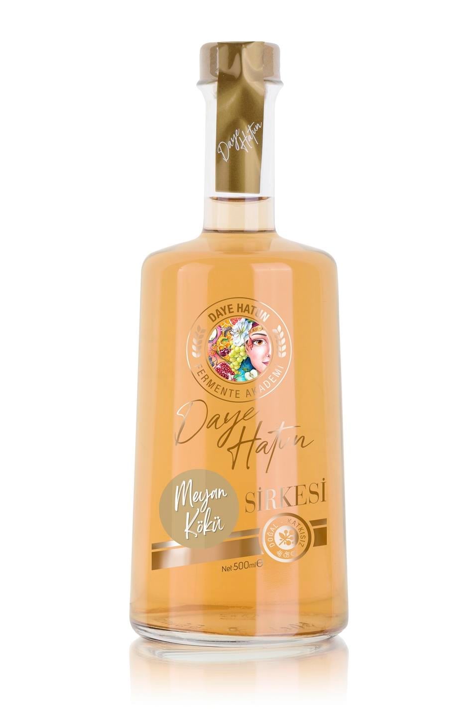Meyan Kökü Sirkesi / Licorice Root Vinegar (doğal Fermente Canlı Sirke / Nat. Ferm. / 500 Ml)
